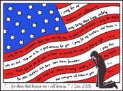 US flag Prayer Craft
