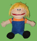 sunday school Greedy Petie doll and puppet