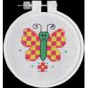 Butterfly Cross Stitch Craft Kit