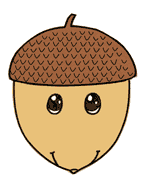 Acorn Shape Book