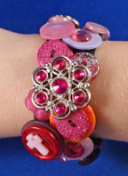 Button Bracelet Craft
