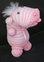 Striped Critter Sock Doll Craft