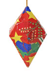 Decoupage Papier Mache Ornament