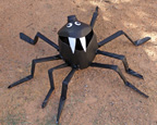 Milk Jug Spider Craft