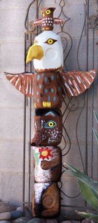 Milk Jug Totem Pole Craft for Kids