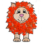puzzle lion