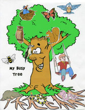 The Busy Tree Printable Activity Sheet