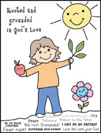 Sunday School Color Sheet