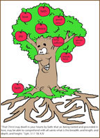 Bible Activity Sheet - Fruit of the Spirit