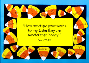 Sweet Treat Candy Corn Frame