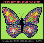 Confetti Butterfly