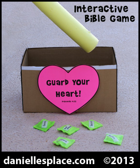 Guard Your Heart Interactive Bible Game for Sunday School  from www.daniellesplace.com