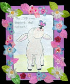 sheep picture coloring sheet