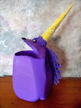 Unicorn Milk Jug Valentine's Day Card Holder