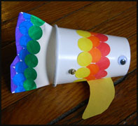Rainbow Fish Puppet Craft