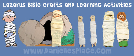 Lazarus Bible Crafts and Learning Activities