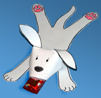 puppy love Valentine's Day craft