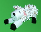 Foam Marshmallow Sheep Bible Craft - noodles