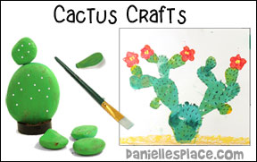 Cactus Crafts and Learning Activities for children