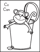 Letter C Printable Activity Sheet