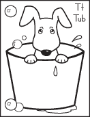 abc letter T printable Activity Sheet