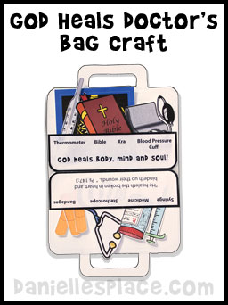 First Aid Bible Craft for Sunday School