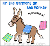 Pin the garment on the Donkey Game