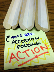 Ten Commandment Folding Craft Sticks
