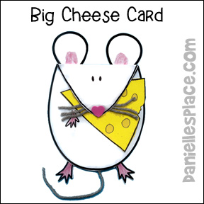 Father's Day Craft - Big Cheese - from www.daniellesplace.com