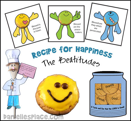 Beatitude Recipe for Happiness www.daniellesplace.com