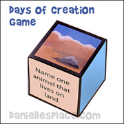 Creation Die Bible Lesson Review