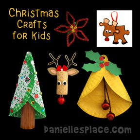 Christmas Crafts for Kids Page 3 from www.daniellesplace.com