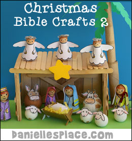 Bible Christmas Crafts for Kids from www.daniellesplace.com