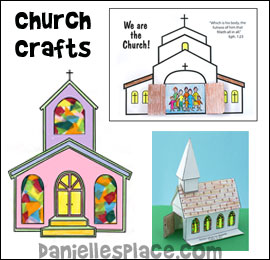 Church Bible Crafts for Sunday School from www.daniellesplace.com