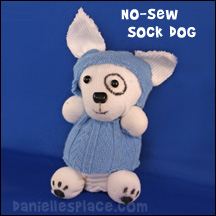 Sock Dog Craft for Kids
