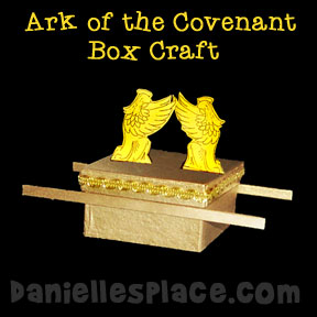 Ark of the Covenant Box Craft for Sunday School from www.daniellesplace.com