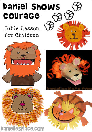 Free Daniel in the Lion's Den Sunday School Lesson from www.daniellesplace.com