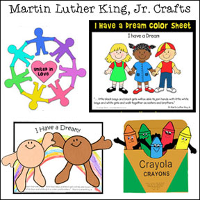 martin luther king crafts