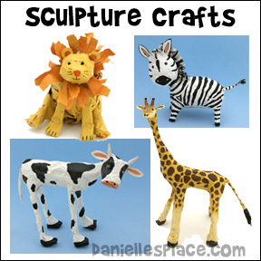 Sculpture Crafts for Kids from www.daniellesplace.com