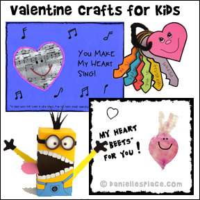 Valentine's Day Crafts for Kids Page 2