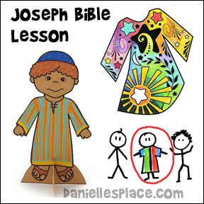Joseph Bible Lesson for Sunday School and Children's Ministry from www.daniellesplace.com