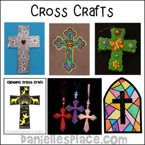Cross Crafts for Children from www.daniellesplace.com