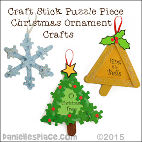 Christmas Crafts for Kids from www.daniellesplace.com