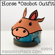 Horse Ozobot Printable Pattern from www.daniellesplace.com