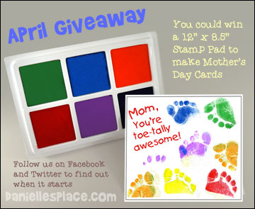 Stamp Pad Giveaway - You could win this Amazon.com Giveaway from www.daniellesplace.com