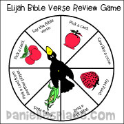 Elijah Bible Verse Review Spinner Game from www.daniellesplace.com