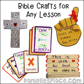 Anytime Crafts and Bible Games for Sunday School