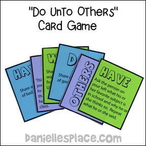 Do Unto Others Card Game for Children's Ministry