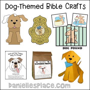 Dog-themed Bible Crafts