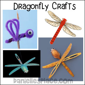 Dragonfly Crafts and educational activities for children